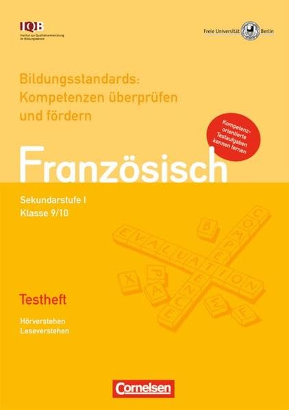 Bildungsstandards: Kompetenzen überprüfen und fördern - Französisch: Mittlerer Bildungsabschluss - Testheft: 15 Stück im Paket (64 Seiten pro Heft) Foreign Languages ​​& Dictionaries