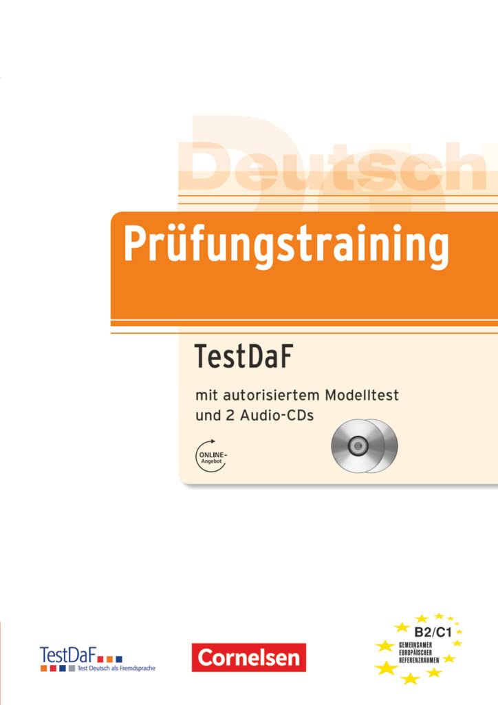 Deutsch als Fremdsprache. Prüfungstraining Lernerhandbuch mit 2 Audio-CDs General education