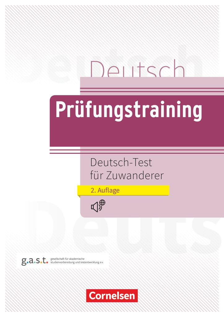 Prüfungstraining DaF. Deutsch-Test für Zuwanderer Foreign Languages ​​& Dictionaries