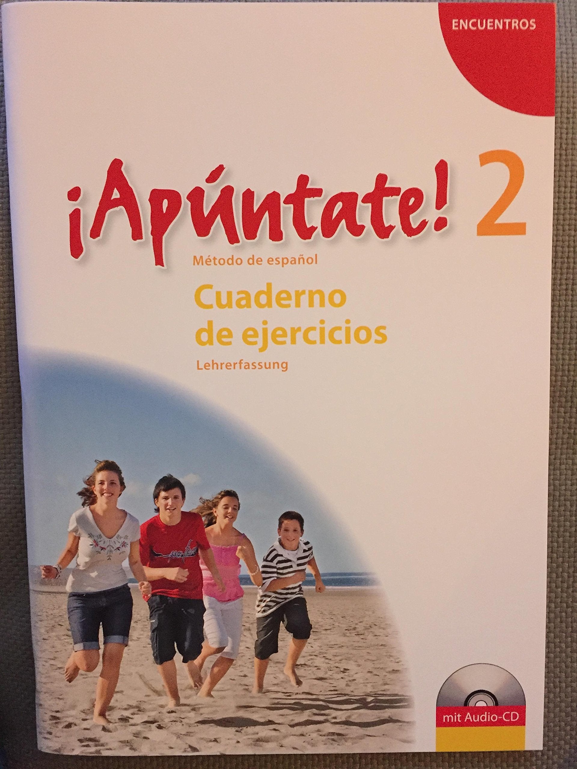 Encuentros Apúntate 2 Cuaderno de Ejercicios Lehrerfassung Book Books