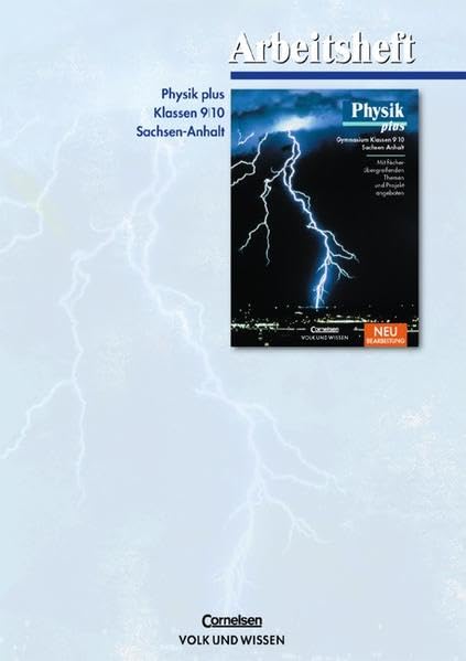 Physik plus - Gymnasium Sachsen-Anhalt / 9./10. Schuljahr - Arbeitsheft Study Guides