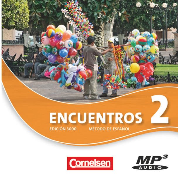 Encuentros 02. MP3-CD: 3. Fremdsprache - Edición 3000. Inhaltlich identisch mit 520349-4 cd