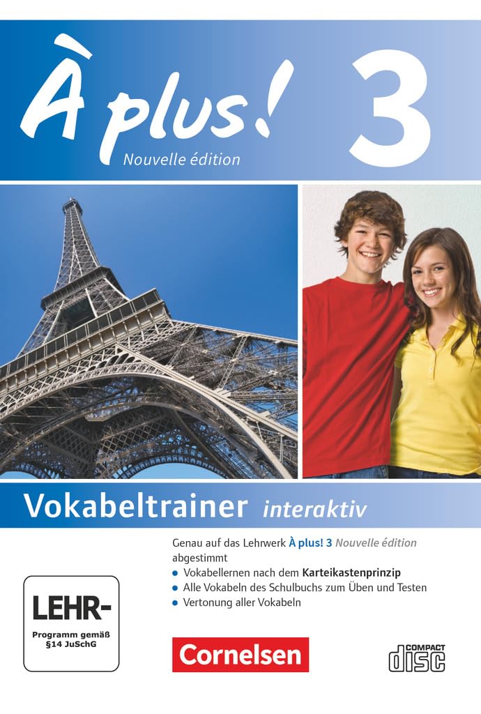 À plus !|NULL|Französisch als 1. und 2. Fremdsprache - Ausgabe 2012|Band 3|NULL|NULL|Vokabeltrainer auf CD-ROM|NULL Foreign Languages ​​& Dictionaries