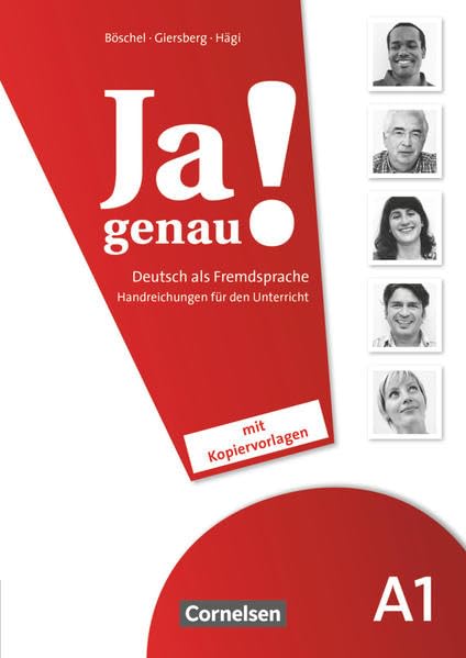 Ja genau! - Deutsch als Fremdsprache - A1: Band 1 und 2: Handreichungen für den Unterricht mit Kopiervorlagen Foreign Languages ​​& Dictionaries