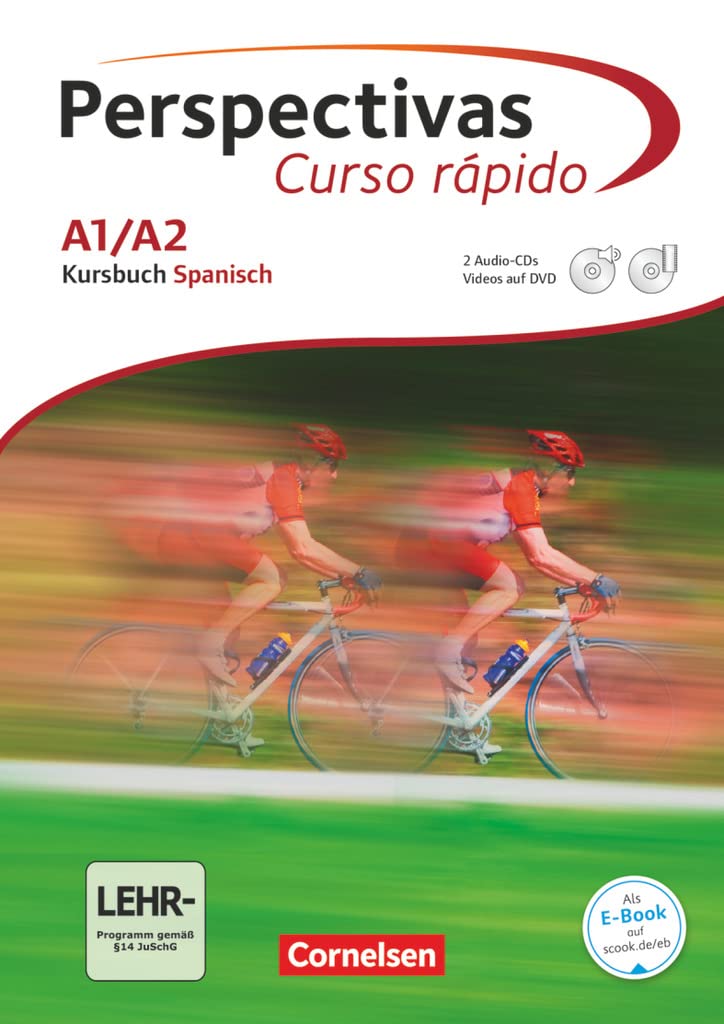 Perspectivas - Curso rápido A1/A2. Kurs- und Übungsbuch mit Vokabeltaschenbuch und Lösungsheft Foreign Languages ​​& Dictionaries