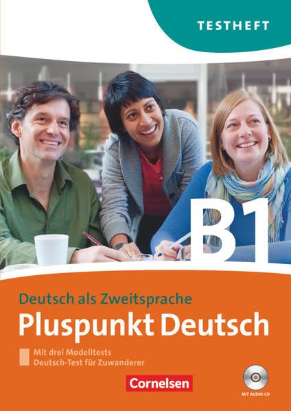 Pluspunkt Deutsch B1: Gesamtband. Testheft mit Hör-CD Foreign Languages ​​& Dictionaries