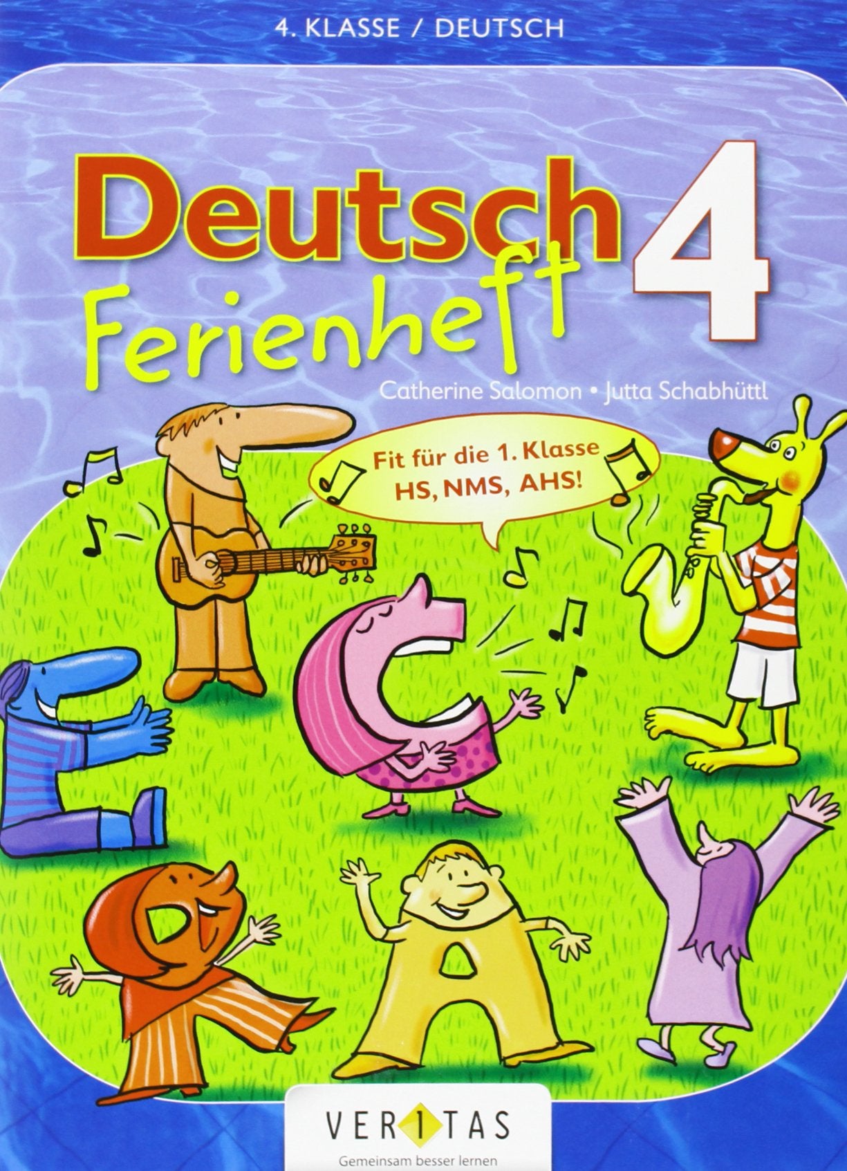 Deutsch Ferienhefte: 4. Schuljahr - Ferienheft mit eingelegten Lösungen: Zur Vorbereitung auf das 5. Schuljahr Study Guides