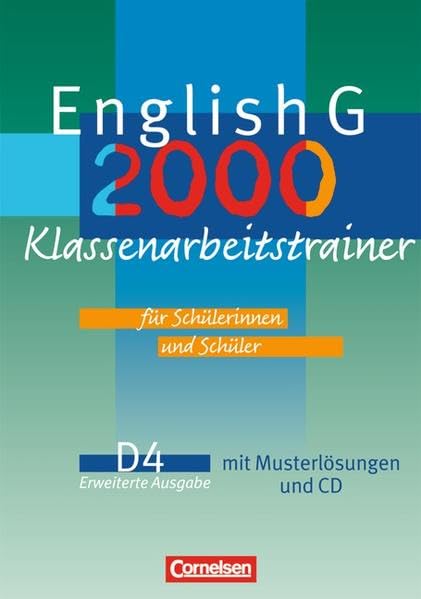 English G 2000 D 4: 8. Schuljahr. Klassenarbeitstrainer mit Lösungen Foreign Languages ​​& Dictionaries