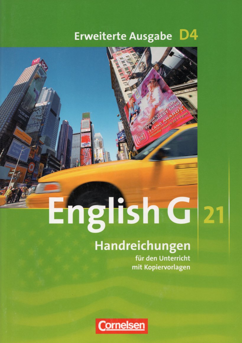 English G 21, Erweiterte Ausgabe D4, HAndreichungen für den Unterricht mit Kopiervorlagen Books