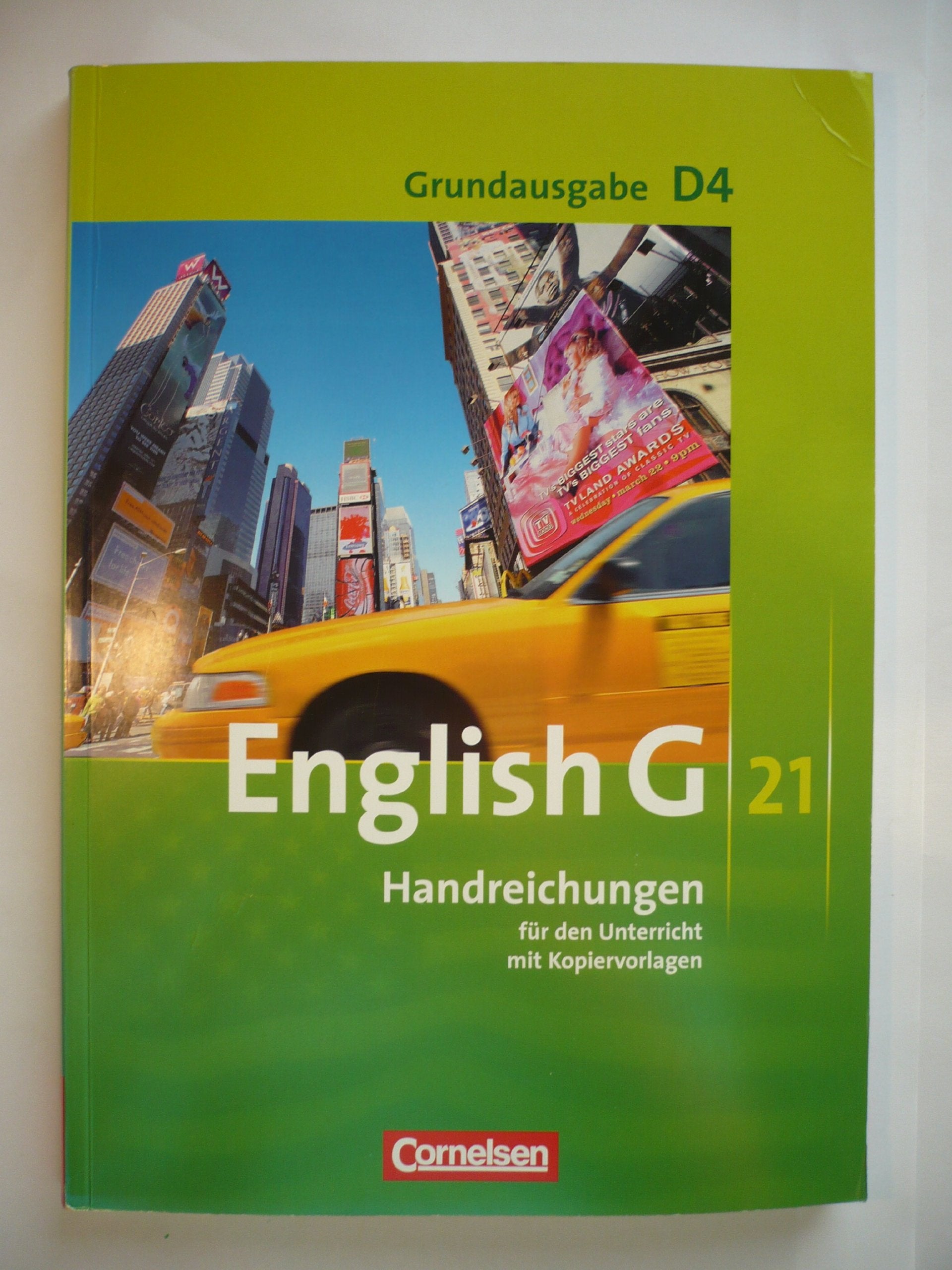 English G 21 Grundausgabe D 4, Handreichungen für den Unterricht mit Kopiervorlagen Books