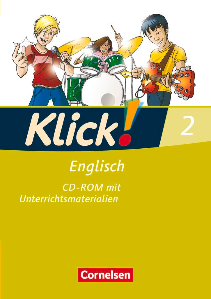 Product Image: Klick! Englisch|NULL|Ausgabe 2008|Band 2: 6. Schuljahr|NULL|NULL|CD-ROM mit Unterrichtsmaterialien|NULL