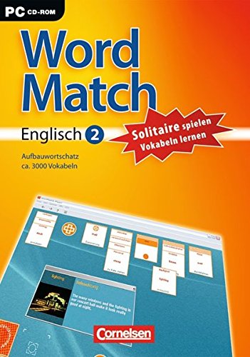 WordMatch - Englisch 2: Aufbauwortschatz. CD-ROM General education