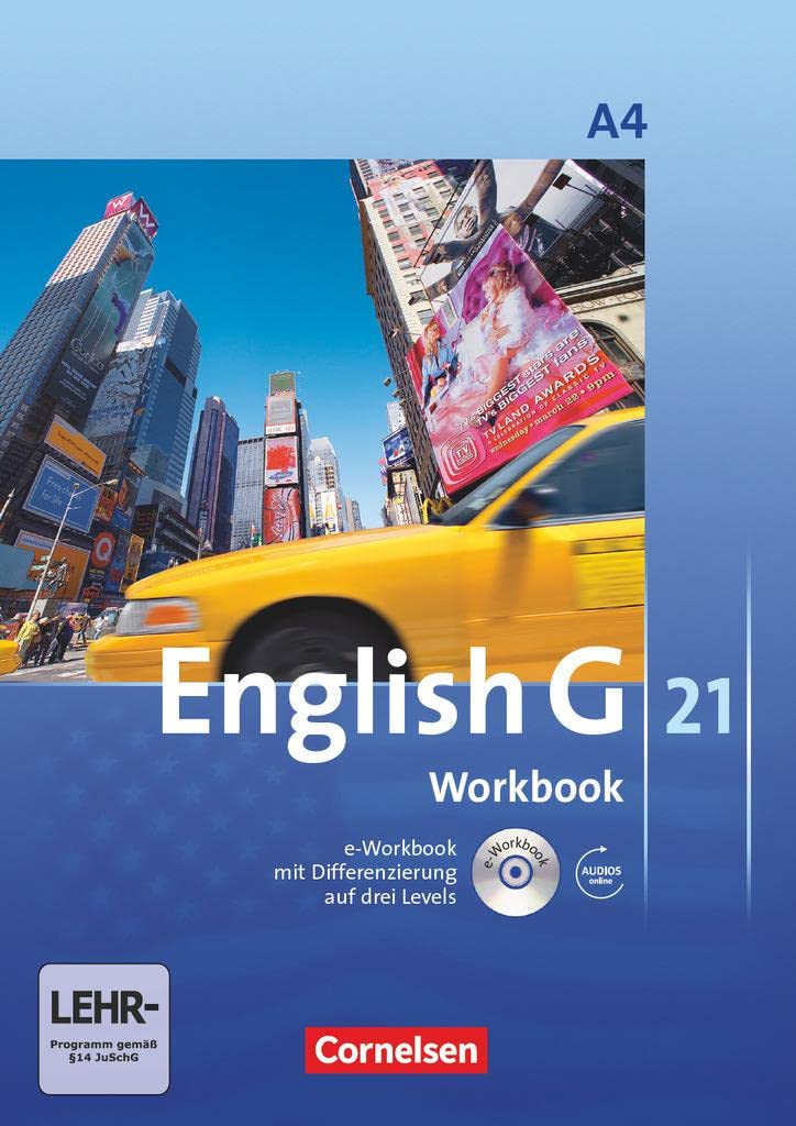 English G 21. Ausgabe A 4. Workbook mit CD-ROM und Audios online Foreign Languages ​​& Dictionaries
