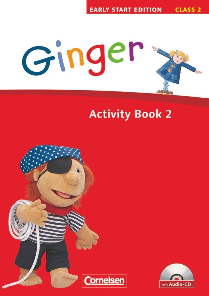 Product Image: Ginger - Early Start Edition 2: 2. Schuljahr. Activity Book mit Lieder-/Text-CD