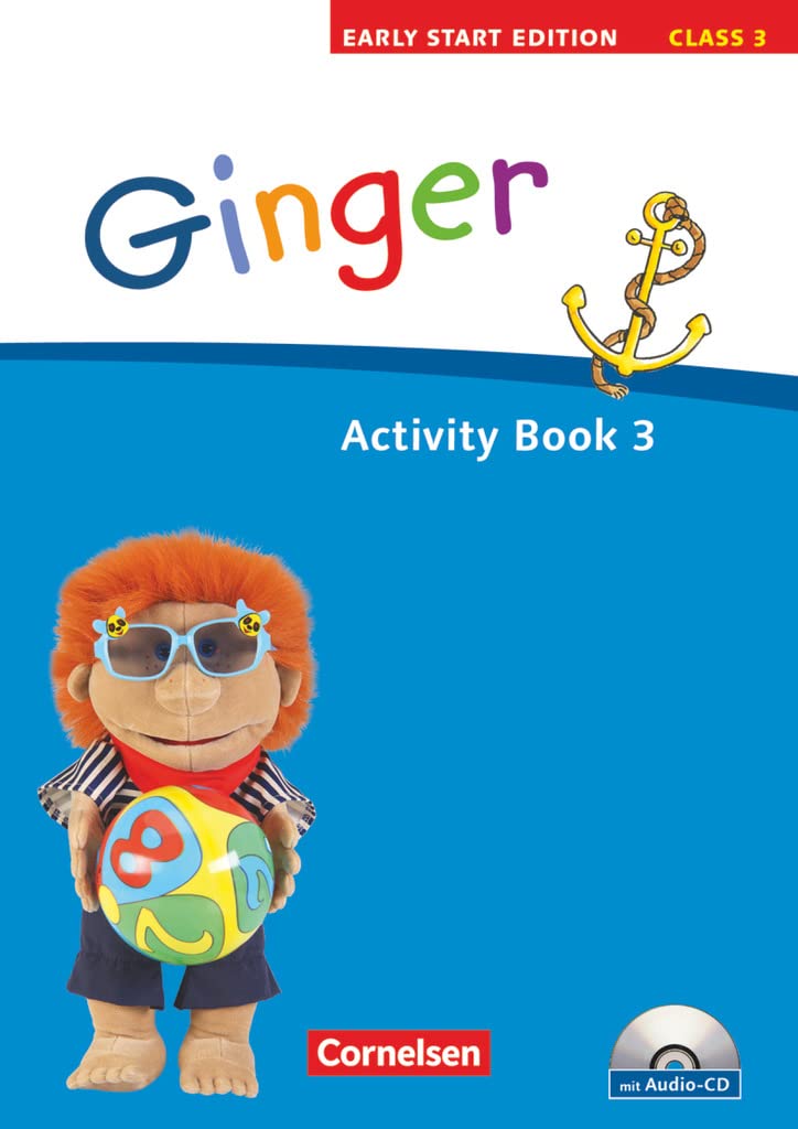 Product Image: Ginger -  Early Start Edition 3. 3. Schuljahr. Activity Book mit Lieder-/Text-CD