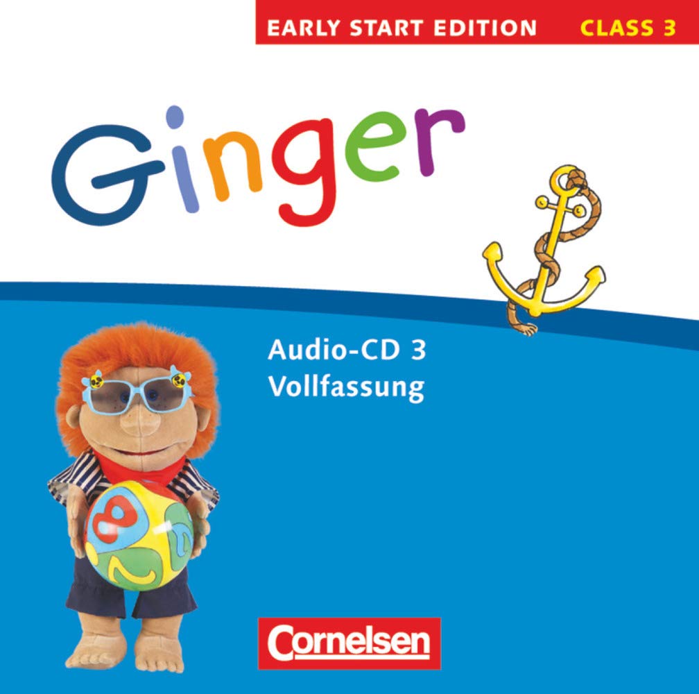 Ginger - Lehr- und Lernmaterial für den früh beginnenden Englischunterricht - Early Start Edition - Ausgabe 2008 - Band 3: 3. Schuljahr: Lieder-/Text-CDs (Vollfassung) Foreign Languages ​​& Dictionaries