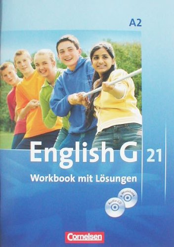English G 21 A2 Workbook mit Lösungen mit CD-ROM und Audio-CD Books