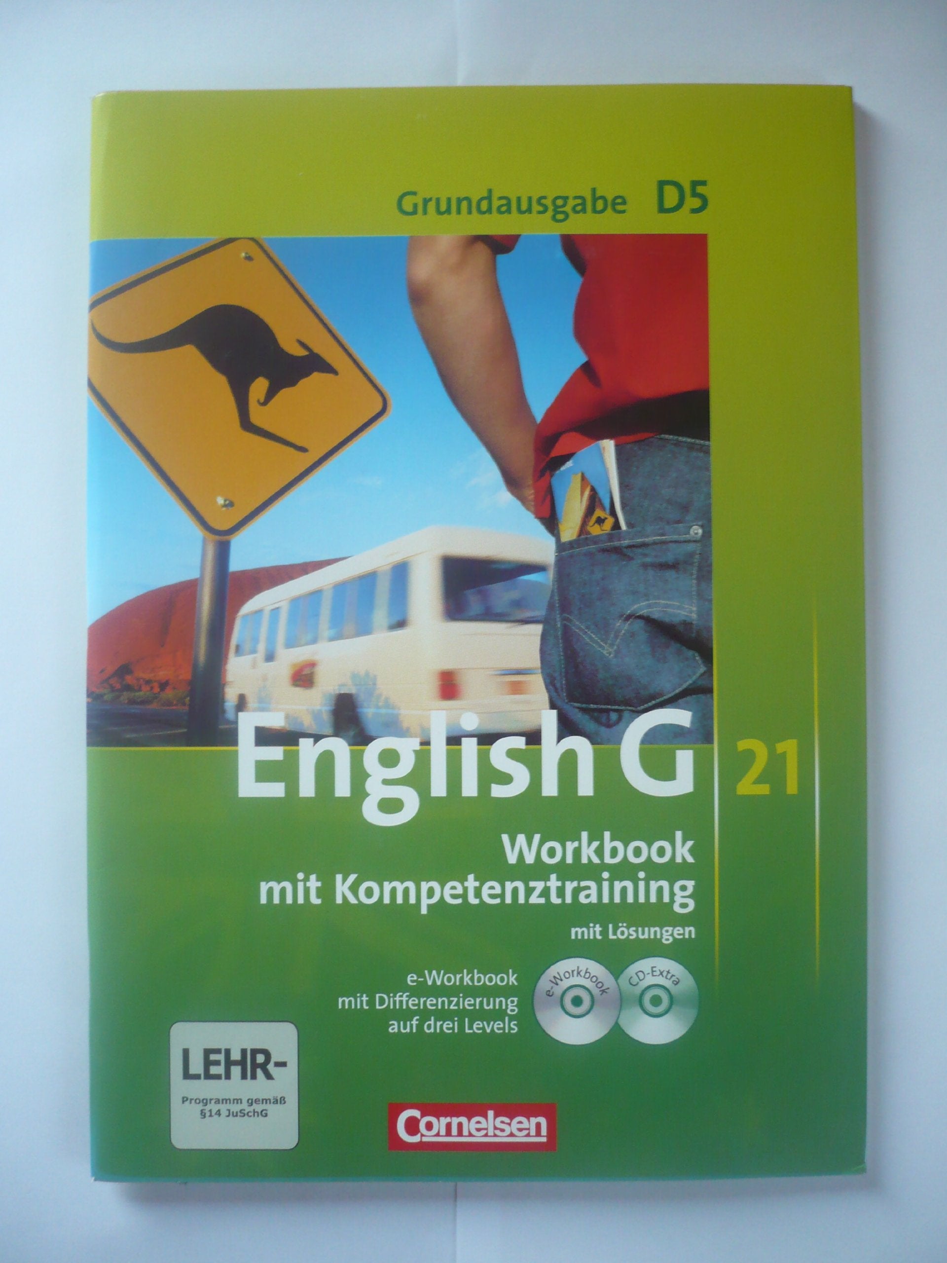 English G 21 Grundausgabe D5 Workbook mit Kompetenztraining mit Lösungen Books