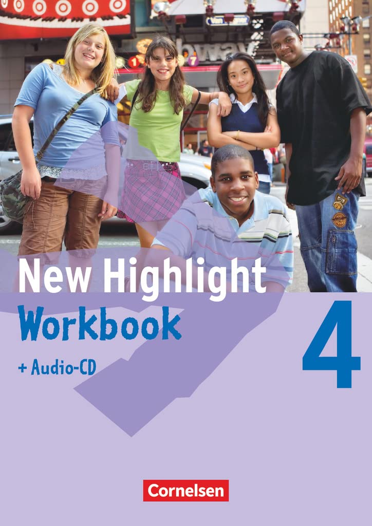 Product Image: New Highlight 4: 8. Schuljahr. Workbook mit Text-CD