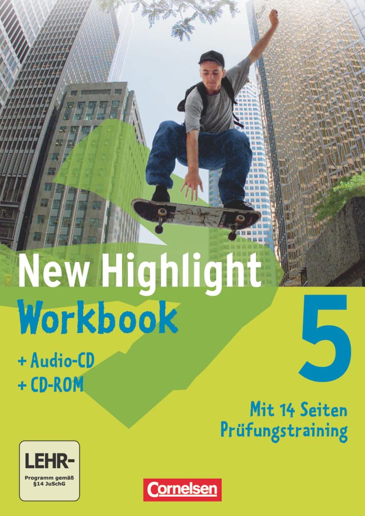 New Highlight - Allgemeine Ausgabe - Band 5: 9. Schuljahr: Workbook mit CD-ROM und Text-CD Foreign Languages ​​& Dictionaries