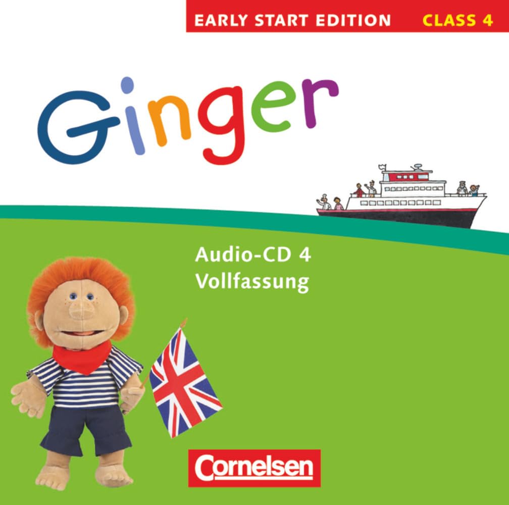 Ginger - Early Start Edition 4 - Lieder-/Text-CDs: 4. Schuljahr cd