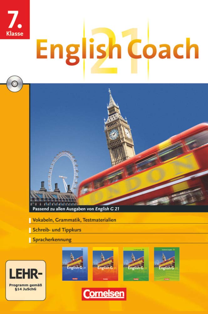 English Coach 21 Band 3: 7. Schuljahr Learning