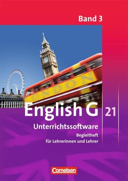 English G 21 - Digital Teaching Aids - Unterrichtssoftware - zu allen Ausgaben: Band 3: 7. Schuljahr - DVD-ROMs (Version für PC-Netzwerk und nicht vernetzte PCs): Mit Handreichungen für den Unterricht Foreign Languages ​​& Dictionaries