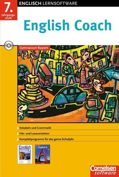 English Coach 3 Gymnasium Bayern. CD-ROM für Windows ab 95 Foreign Languages ​​& Dictionaries