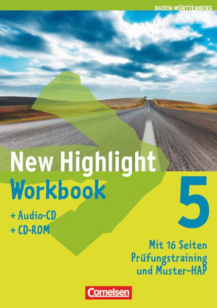 New Highlight - Baden-Württemberg - Band 5: 9. Schuljahr: Werkrealschulen (3 Wochenstunden) - Workbook mit CD-ROM und Lieder-/Text-CD Foreign Languages ​​& Dictionaries