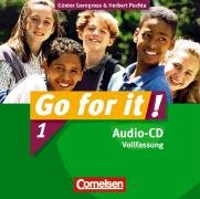 Go for it!: Band 1 - Lieder- und Text-CDs (Vollfassung): Texte zum Schülerbuch und zum Starter Course Study Guides