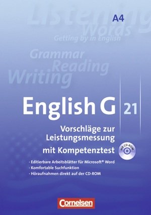 English G 21 - Digital Teaching Aids. Software für Lehrkräfte. Vorschläge zur Leistungsmessung - Ausgabe A. Band 4. 8. Schuljahr Books