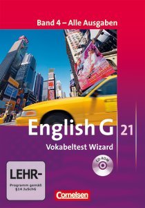 English G 21 Digital Teaching Aids 4. 8. Schuljahr. Vokabeltest Wizard Other software