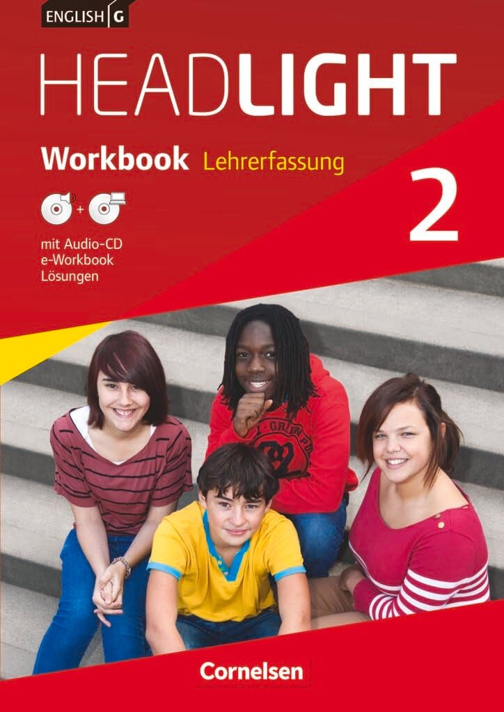 English G Headlight|NULL|Allgemeine Ausgabe|Band 2: 6. Schuljahr|NULL|NULL|Workbook mit Audio-CD und e-Workbook - Lehrkräftefassung|NULL Learning & Reference
