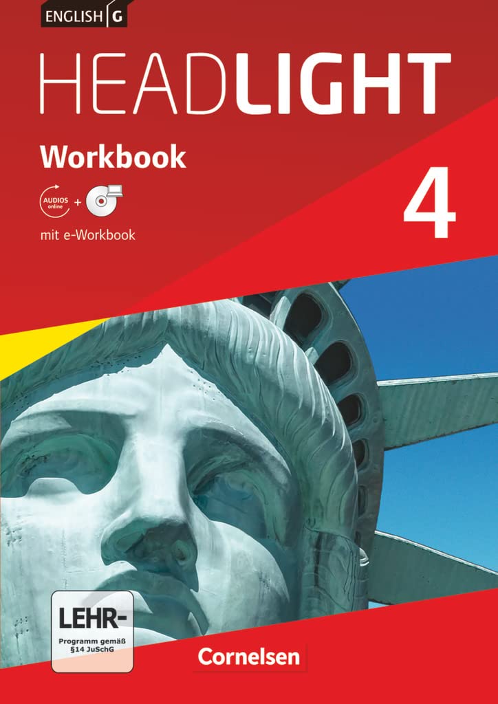 English G Headlight 04: 8. Schuljahr. Workbook mit CD-ROM (e-Workbook) und Audios online Foreign Languages ​​& Dictionaries