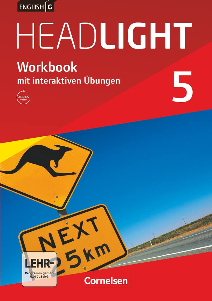 English G Headlight - Workbook mit interaktiven Übungen, Mit Audios online: Workbook mit interaktiven Übungen online - Mit Audios online (English G Headlight, Allgemeine Ausgabe, Band 5: 9. Schuljahr) Foreign Languages ​​& Dictionaries