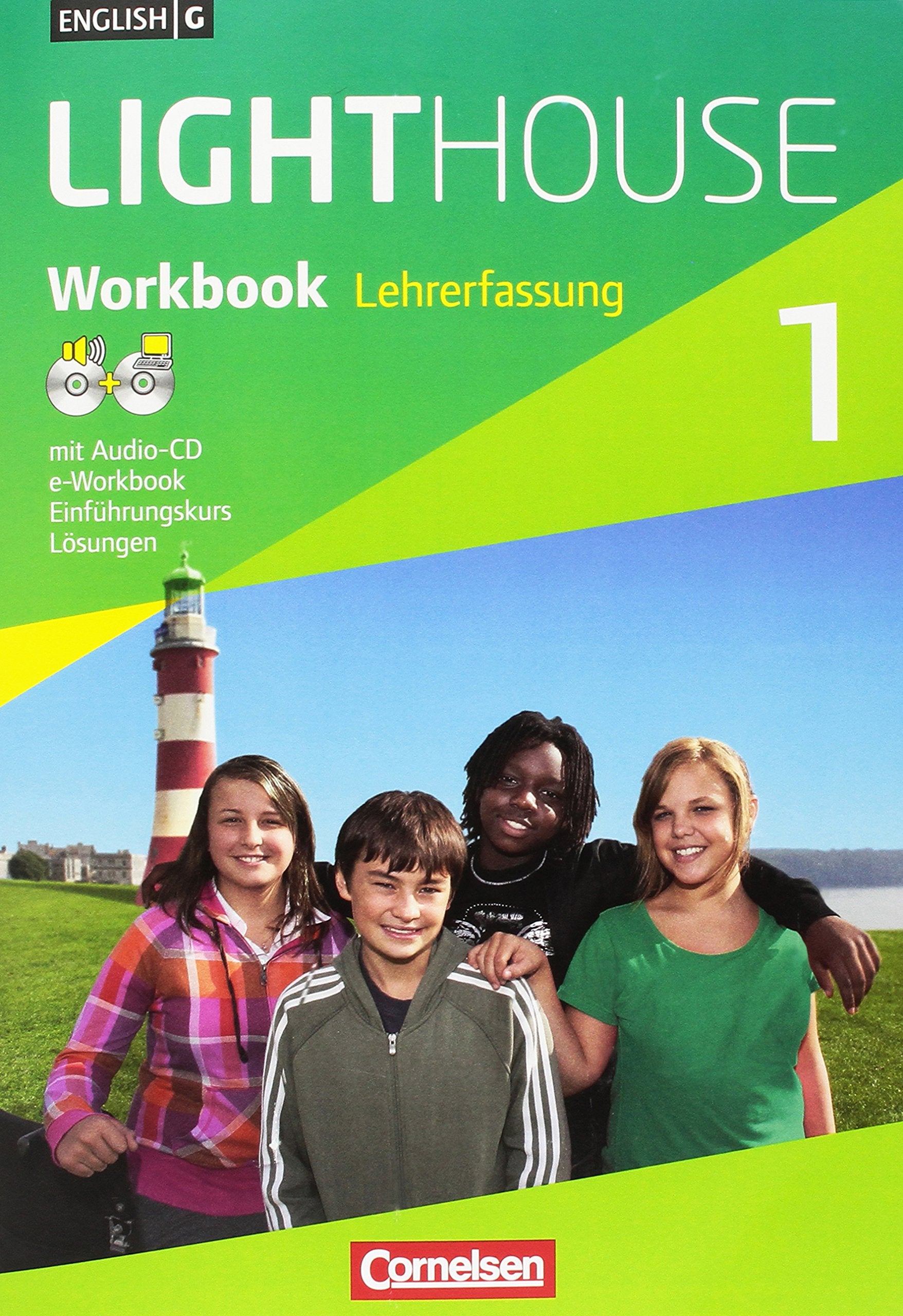 English G LIGHTHOUSE. Allgemeine Ausgabe. Band 1, 5. Schuljahr. Workbook mit CD extra, Lehrerfassung. Books