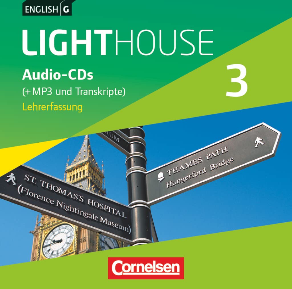 English G Lighthouse - Allgemeine Ausgabe - Band 3: 7. Schuljahr: Audio-CDs (Vollfassung) - Audio-Dateien auch als MP3 Foreign Languages ​​& Dictionaries
