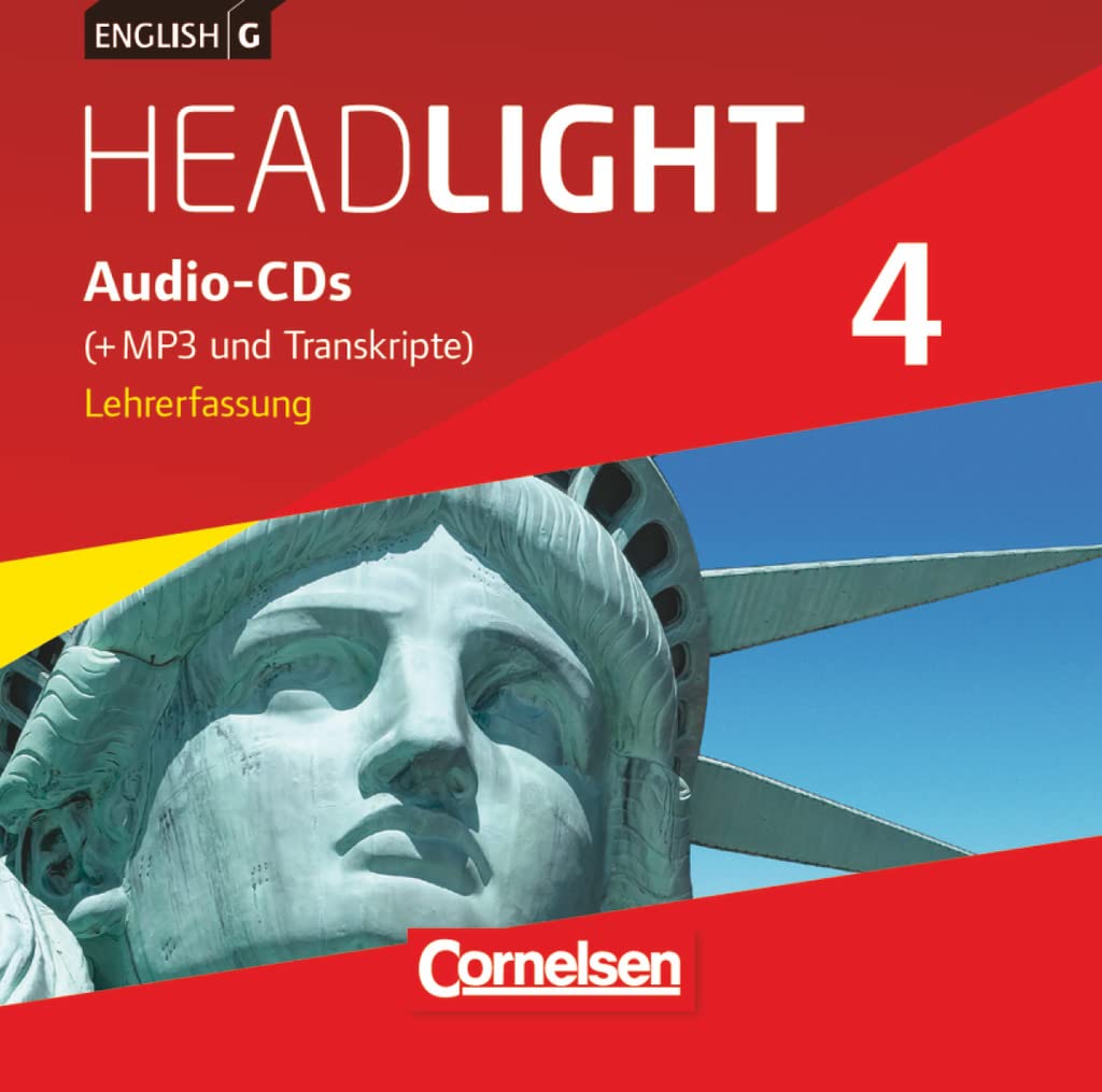 English G Headlight - Allgemeine Ausgabe - Band 4: 8. Schuljahr: Audio-CDs (Vollfassung) - Audio-Dateien auch als MP3 Foreign Languages ​​& Dictionaries