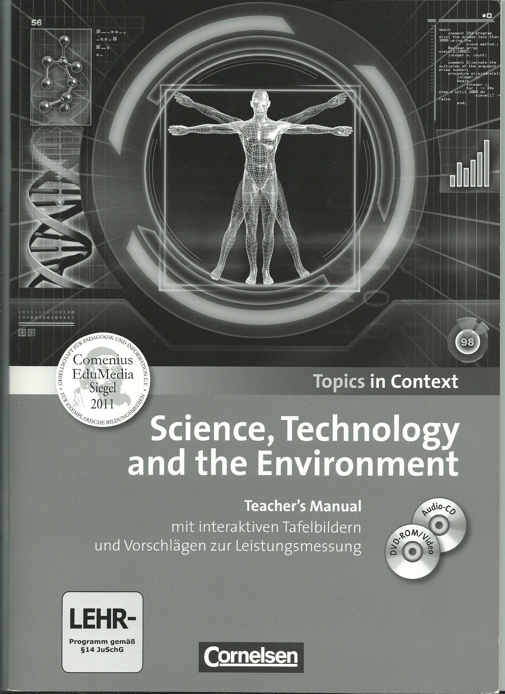 Topics in Context. Science, Technology and the Environment. Teacher´s Manual mit Audio CD und DVD-Rom Books