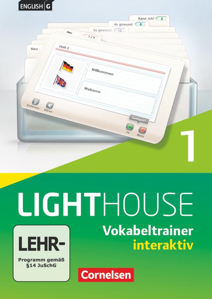 English G LIGHTHOUSE 01: 5. Schuljahr. Vokabeltrainer interaktiv Foreign Languages ​​& Dictionaries