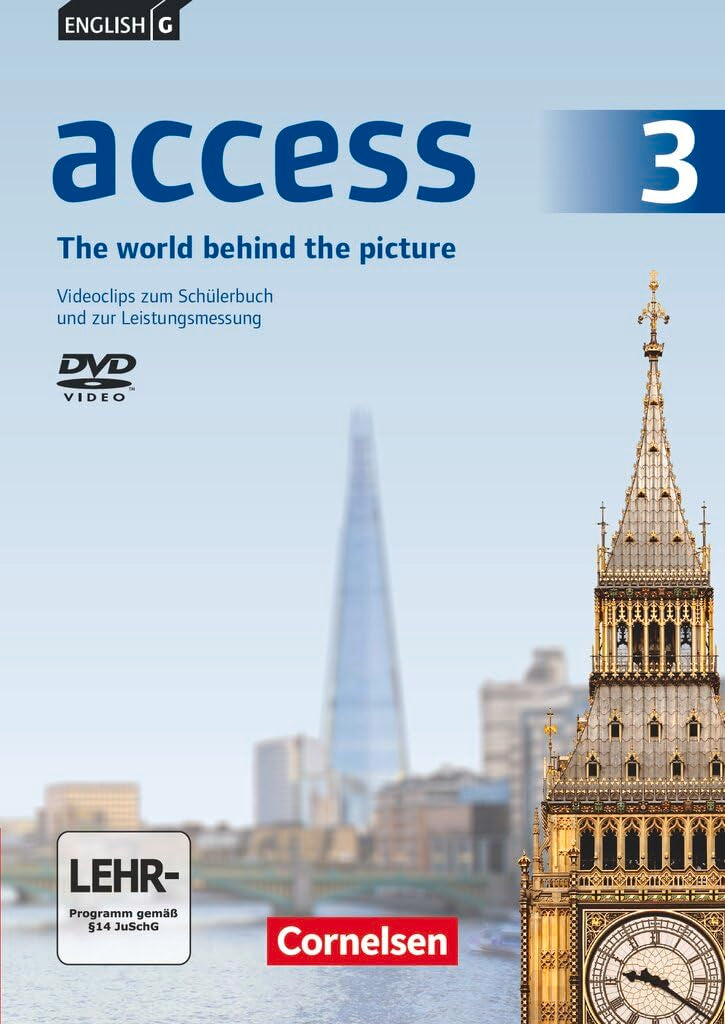 English G Access - Allgemeine Ausgabe / Band 3: 7. Schuljahr - The world behind the picture: Video-DVD. Videoclips zum Schülerbuch und zur Leistungsmessung Movies