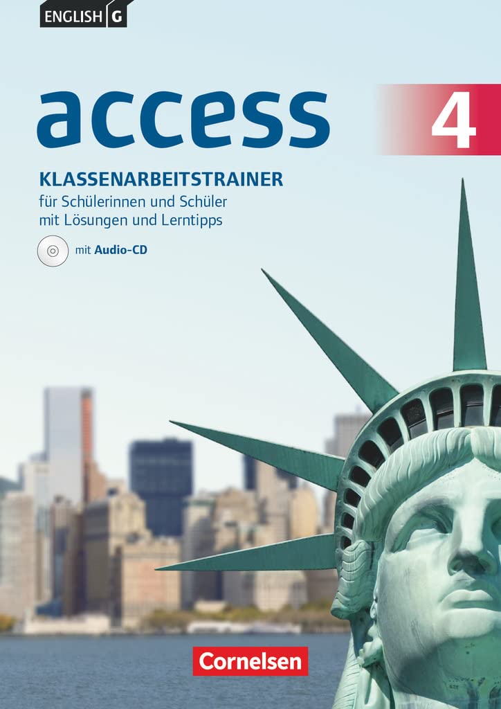 English G Access Band 4: 8. Schuljahr - Allgemeine Ausgabe - Klassenarbeitstrainerr mit Audios und Lösungen online und Lerntipps Foreign Languages ​​& Dictionaries