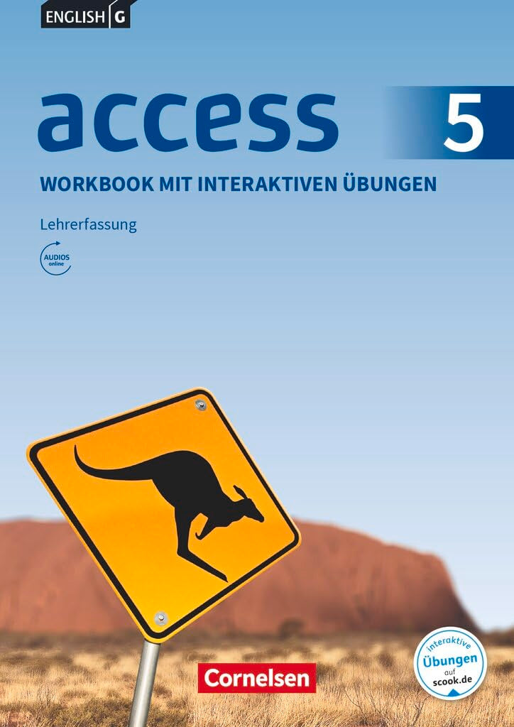 English G Access - Allgemeine Ausgabe: Access|NULL|Allgemeine Ausgabe 2014|Band 5: 9. Schuljahr|NULL|NULL|Workbook mit interaktiven Übungen online - Lehrkräftefassung|Mit Audio-CD und Audios online Learning & Reference