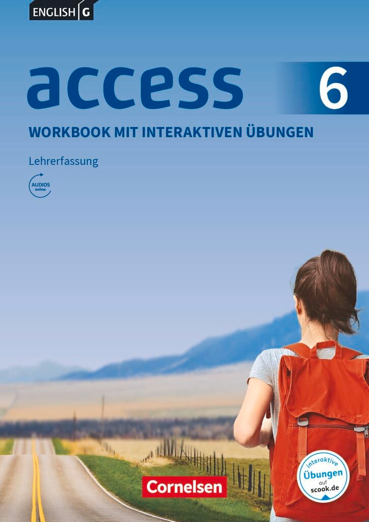 English G Access - Allgemeine Ausgabe: Access|NULL|Allgemeine Ausgabe 2014|Band 6: 10. Schuljahr|NULL|NULL|Workbook mit interaktiven Übungen online - Lehrkräftefassung|Mit Audio-CD und Audios online Learning & Reference
