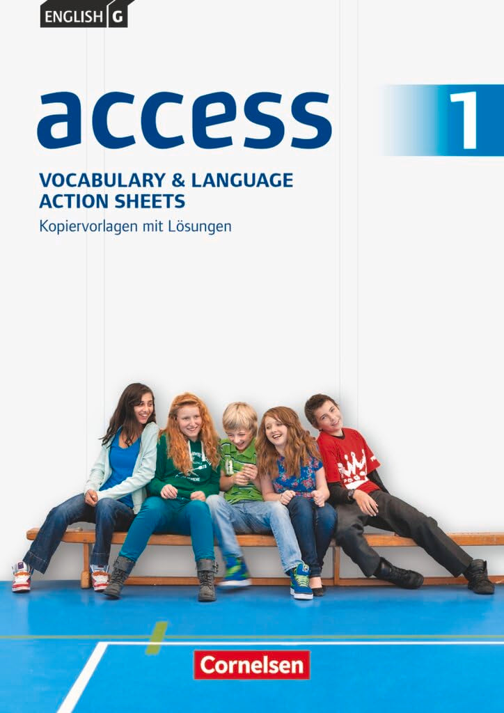 English G Access - Allgemeine Ausgabe: Access|NULL|Allgemeine Ausgabe 2014|Band 1: 5. Schuljahr|Vocabulary and Language Action Sheets|NULL|Kopiervorlagen mit Lösungen|NULL Learning & Reference