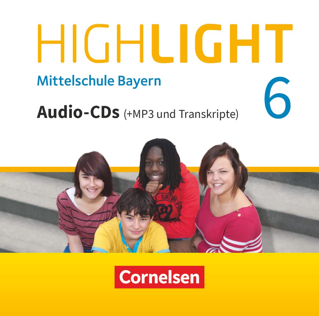 Highlight - Mittelschule Bayern - 6. Jahrgangsstufe: CD-Extra - Audio-CDs mit MP3-Dateien Foreign Languages ​​& Dictionaries