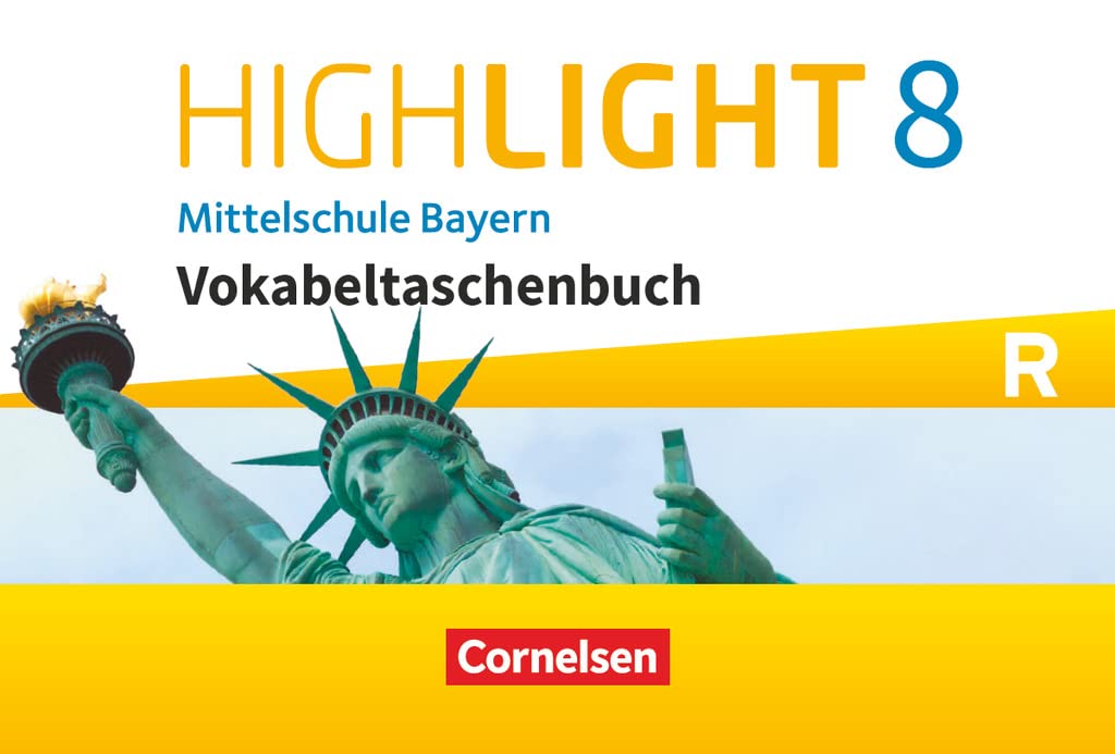 Highlight - Mittelschule Bayern - 8. Jahrgangsstufe: Vokabeltaschenbuch - Für R-Klassen Foreign Languages ​​& Dictionaries
