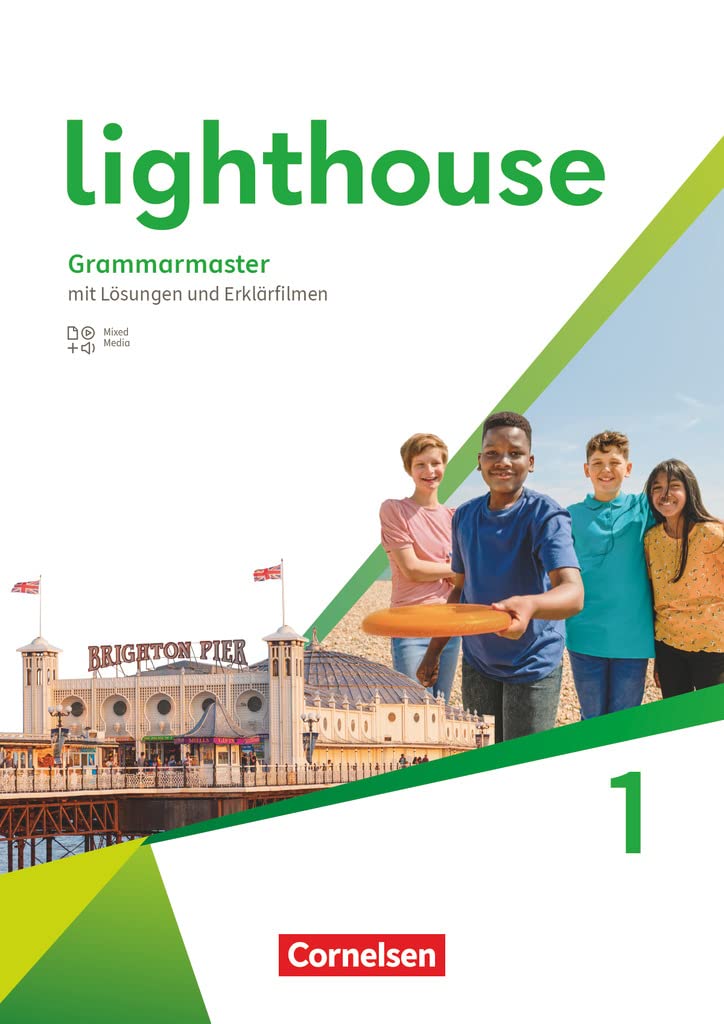 Lighthouse Band 1: 5. Schuljahr. Grammarmaster mit Lösungen und Erklärfilmen Foreign Languages ​​& Dictionaries