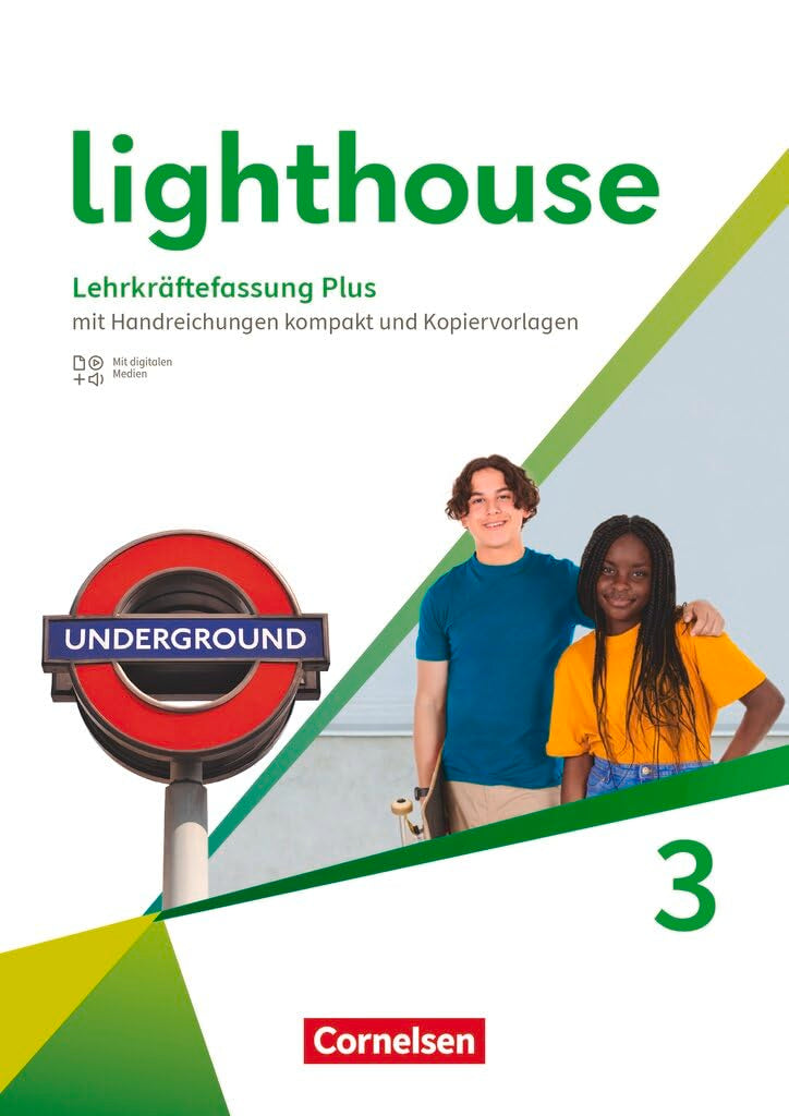 Lighthouse|NULL|General Edition|Band 3: 7. Schuljahr|NULL|NULL|Lehrkräftefassung Plus|Mit Handreichungen kompakt und Kopiervorlagen Learning & Reference