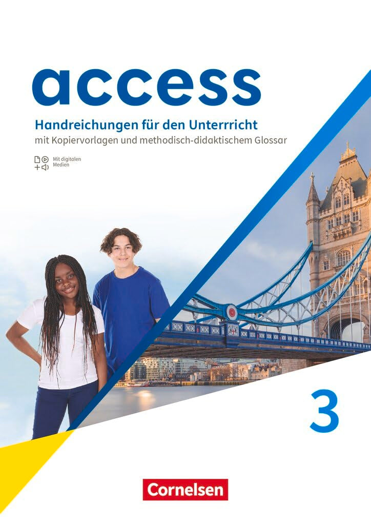 Access|NULL|Allgemeine Ausgabe 2022|Band 3: 7. Schuljahr|NULL|NULL|Handreichungen für den Unterricht|Mit Kopiervorlagen und methodisch-didaktischem Glossar Learning & Reference